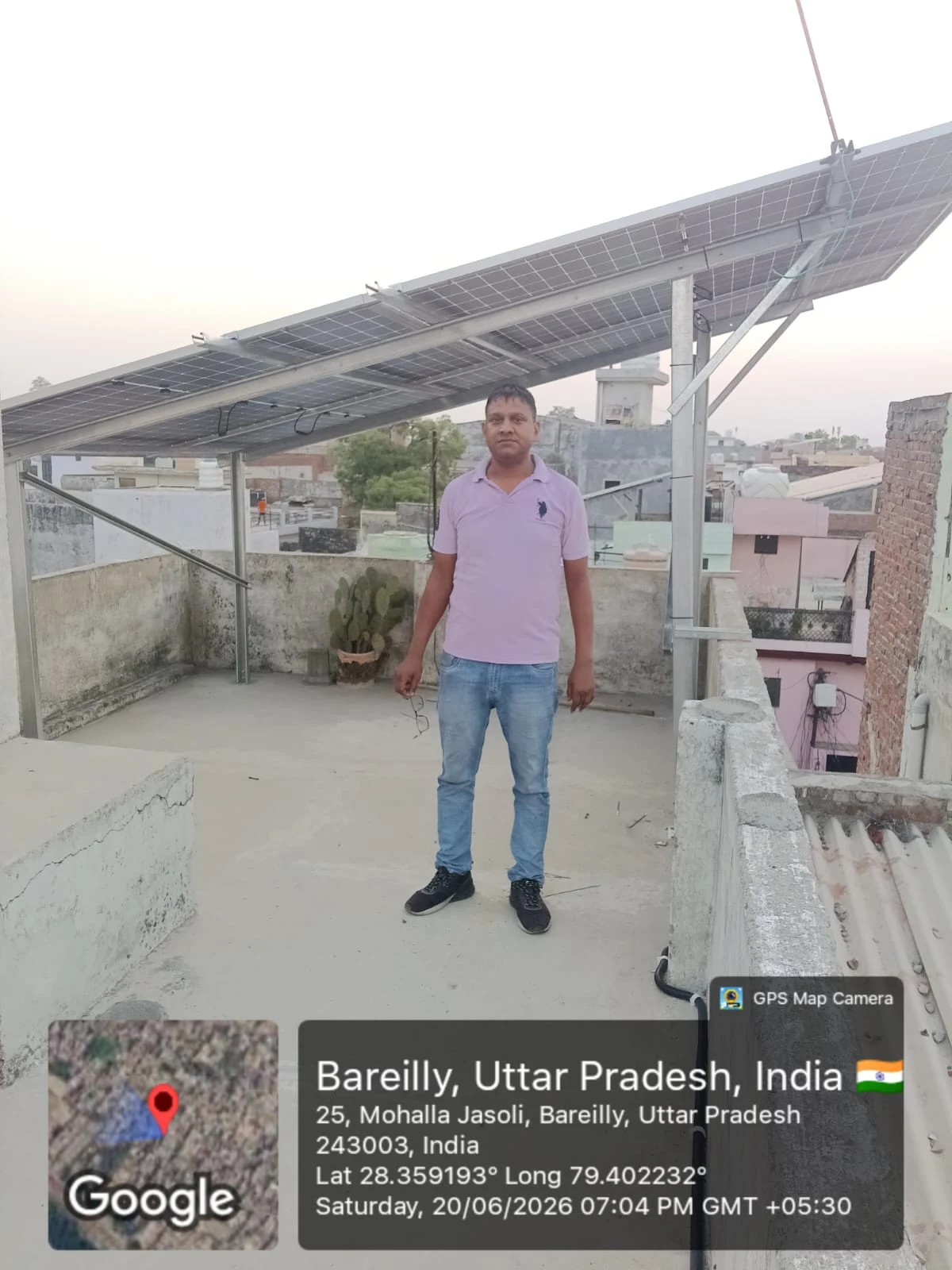 Supplied rooftop solar project photograph 1