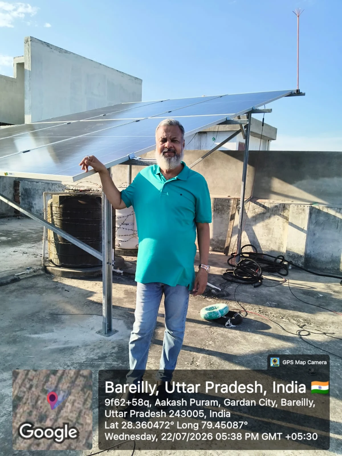 Supplied rooftop solar project photograph 6