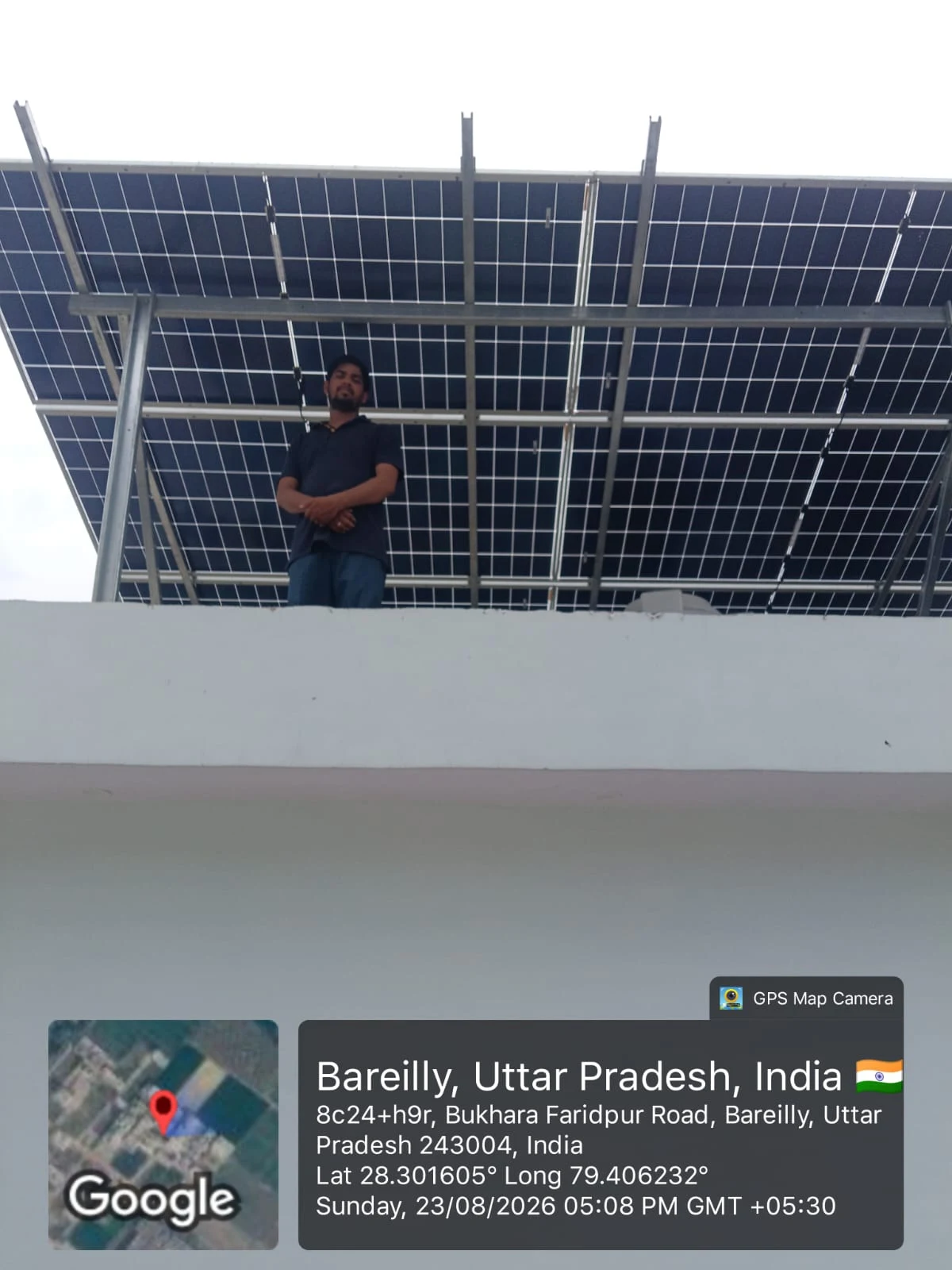 Supplied rooftop solar project photograph 12